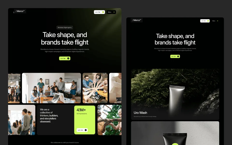 Brandora — Agency, Studio & Creative Template preview