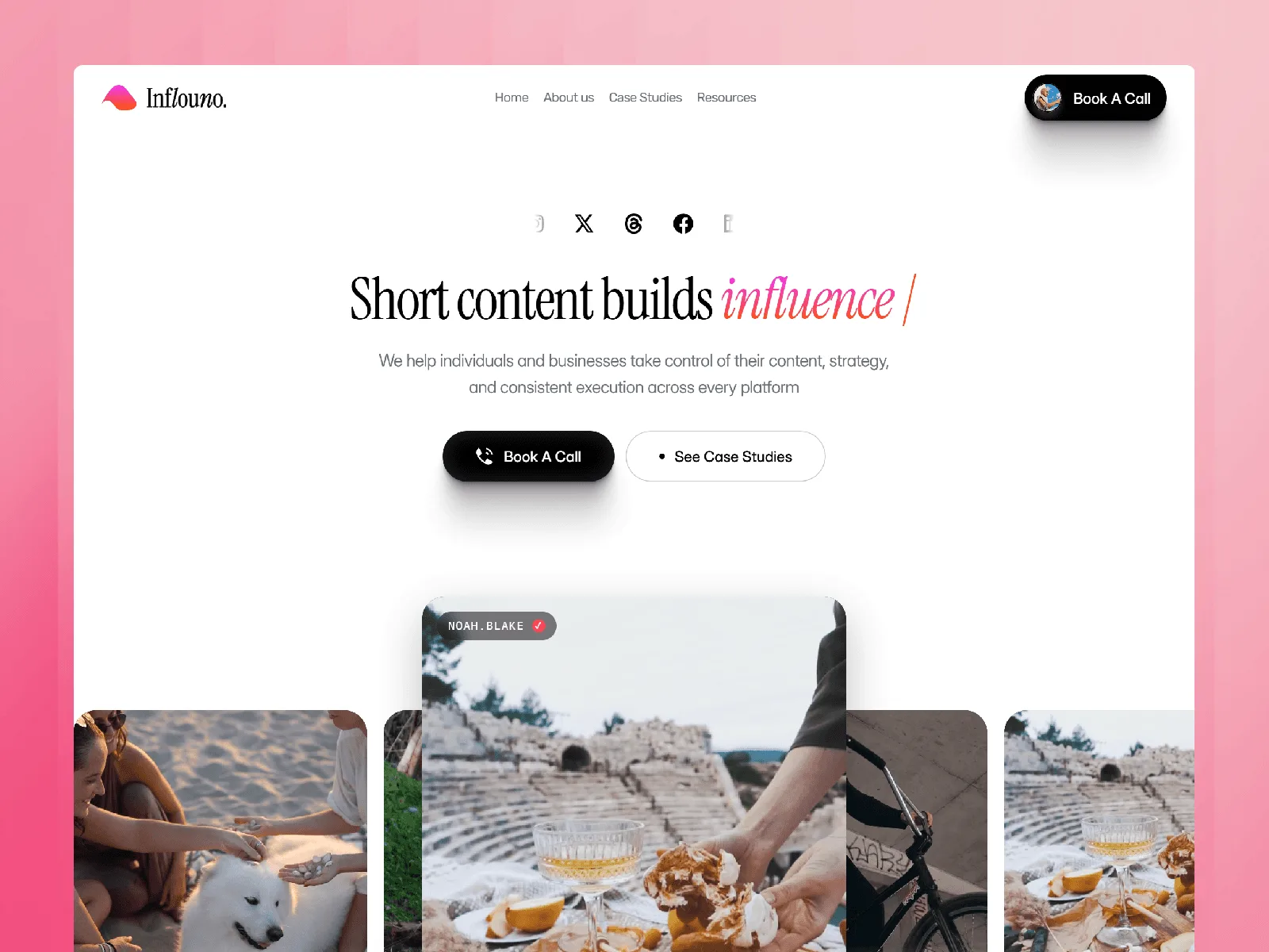 Inflouno — Short Form Video Influencer Agency preview
