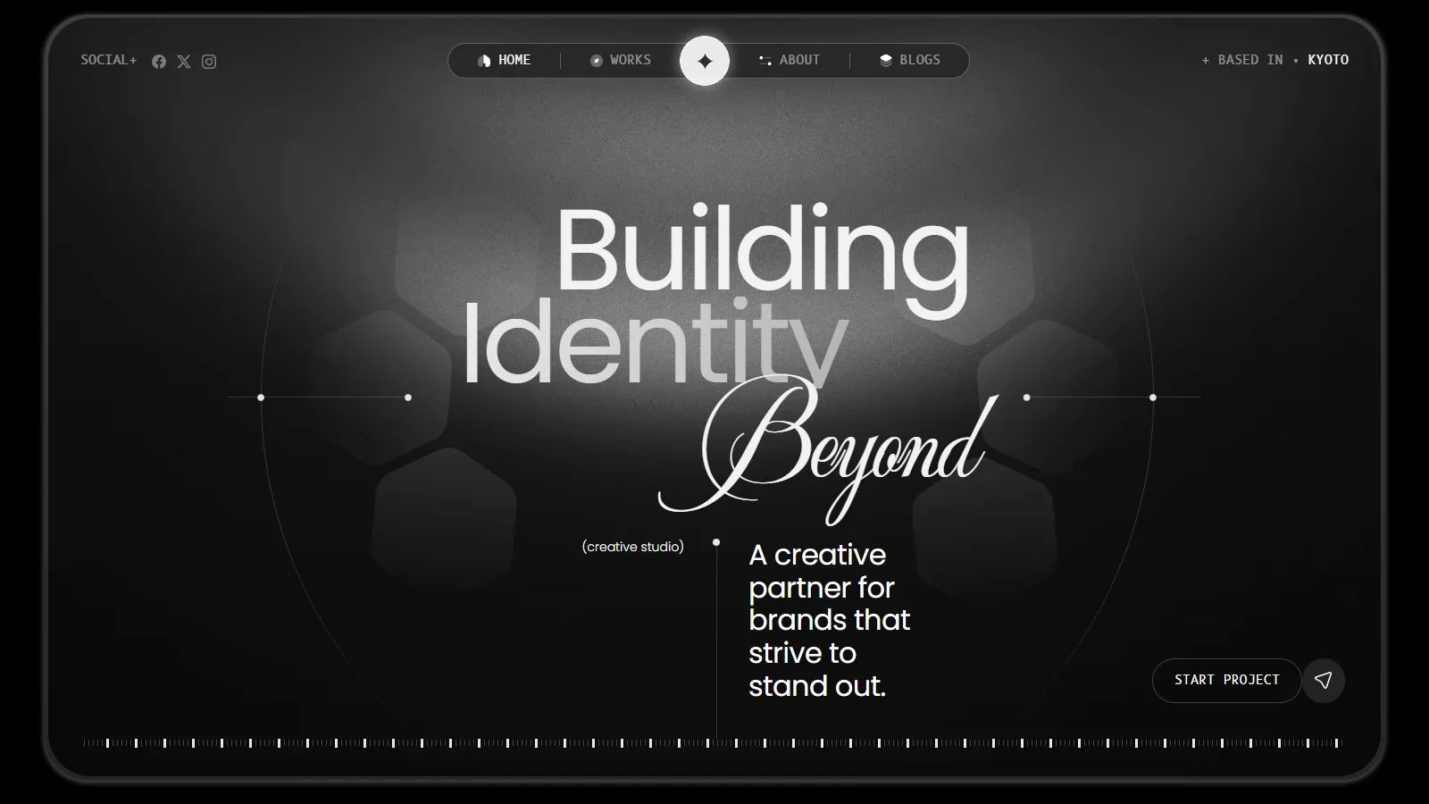 Minux — Creative Studio Template preview
